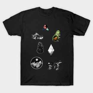 Explore Sticker Pack T-Shirt